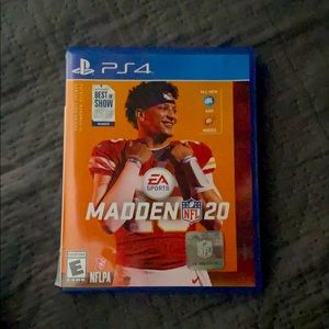 Madden NFL 20, Video Game, PS4